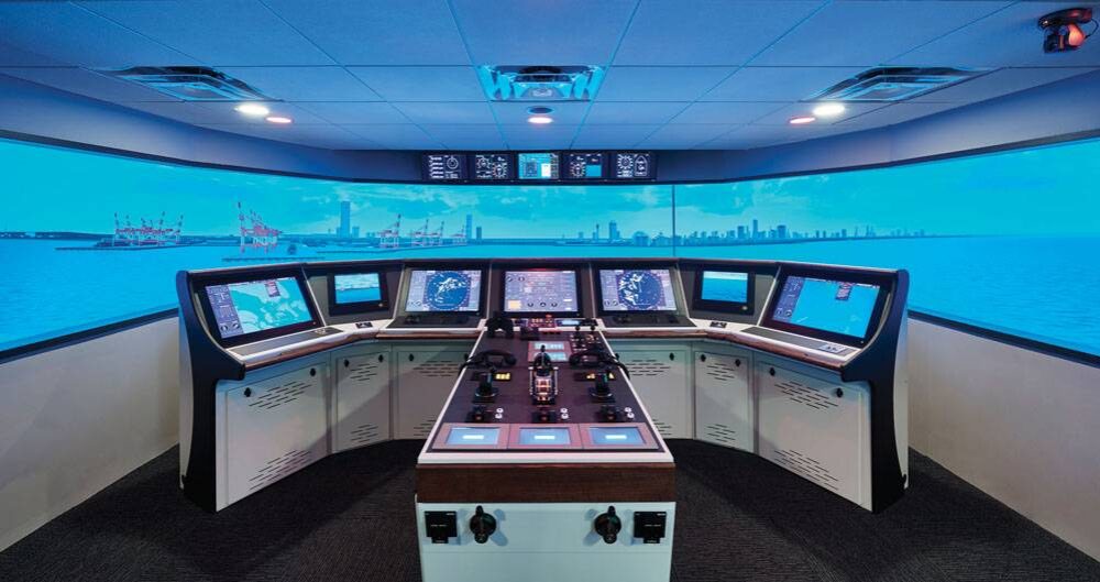marine training navigational simulation